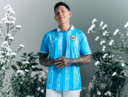 Biru Muda Elegan! Intip Desain Filosofis Jersey Ketiga Timnas Indonesia Buatan Kelme