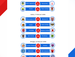 Jadwal Lengkap BRI Super League Pekan ke-20: Persija vs Arema hingga Persib Kontra Malut United
