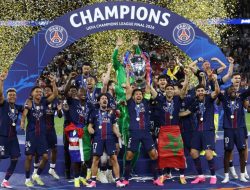 PSG Segel Gelar Juara Usai Tekuk Arsenal Lewat Drama Adu Penalti
